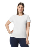 Women's 3X-Large White Gildan 65000L 