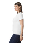 Women's 3X-Large White Gildan 65000L 