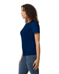 Women's 3X-Large Navy Gildan 65000L 