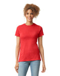 Women's 2X-Large Red Mist Gildan 64001LCVC 