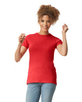 Women's 2X-Large Red Mist Gildan 64001LCVC 