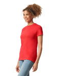 Women's 2X-Large Red Mist Gildan 64001LCVC 