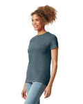 Women's 2X-Large Steel Blue Gildan 64001LCVC 