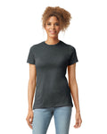 Women's 2X-Large Gunmetal Gildan 64001LCVC 