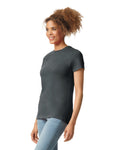 Women's 2X-Large Gunmetal Gildan 64001LCVC 