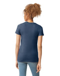 Women's 2X-Large Navy Mist Gildan 64001LCVC 