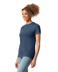 Women's 2X-Large Navy Mist Gildan 64001LCVC 