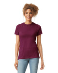 Women's 2X-Large Maroon Mist Gildan 64001LCVC 