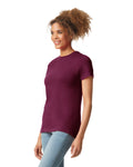 Women's 2X-Large Maroon Mist Gildan 64001LCVC 