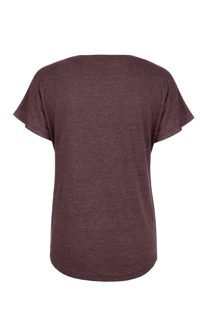 Women's 3X-Large Vintage Purple Next Level 6760 