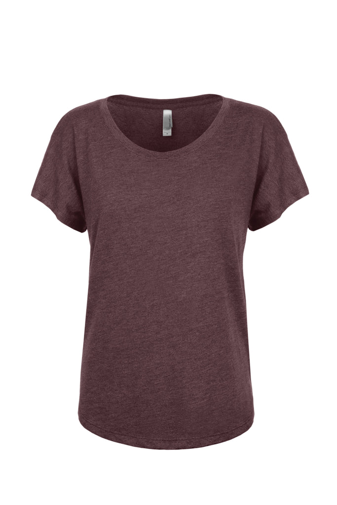 Women's 3X-Large Vintage Purple Next Level 6760 