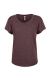 Women's 3X-Large Vintage Purple Next Level 6760 