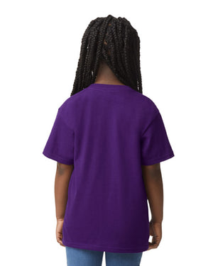 Youth X-Large Purple Gildan 8000B 