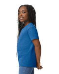 Youth X-Large Heather Deep Royal Gildan 8000B 