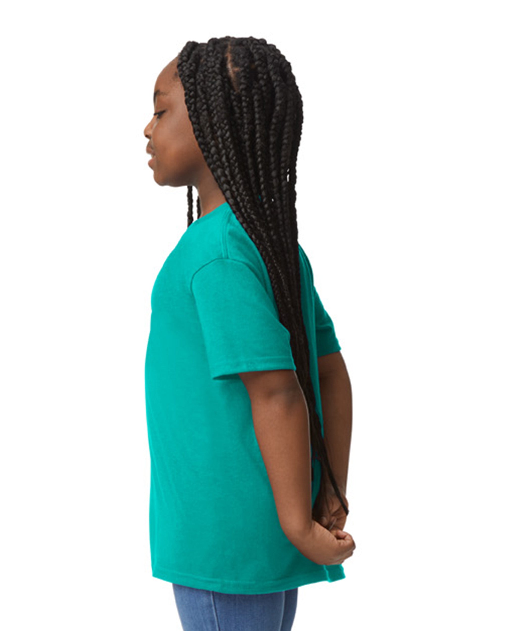 Gildan 8000B DryBlend® Youth T-shirt (Jade Dome) – Wholesale