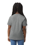 Youth X-Large Graphite Heather Gildan 8000B 