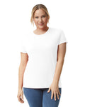 Women's 3X-Large White Gildan 880 