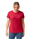Women's 2X-Large True Red Gildan 880 