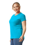 Women's 2X-Large Caribbean Blue Gildan 880 