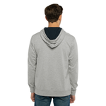 3X-Large Heather Gray/Midnight Navy Next Level 9301 