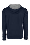 3X-Large Midnight Navy/Heather Gray Next Level 9301 
