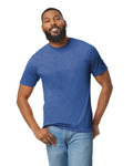 3X-Large Heather Blue Gildan 980 