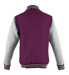 3X-Large Burgundy/Heather Grey AWDis JHA043 