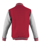 3X-Large Fire Red/Heather Grey AWDis JHA043 