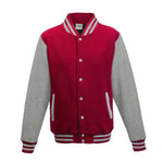 3X-Large Fire Red/Heather Grey AWDis JHA043 