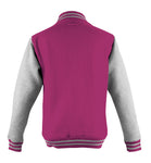 3X-Large Hot Pink/Heather Grey AWDis JHA043 