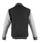 3X-Large Jet Black/Heather Grey AWDis JHA043 