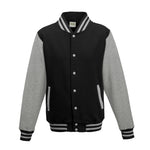 3X-Large Jet Black/Heather Grey AWDis JHA043 