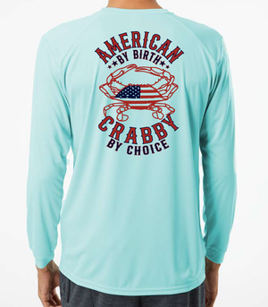 3X-Large Aqua Beachside HG American by Birth UPF Performance 