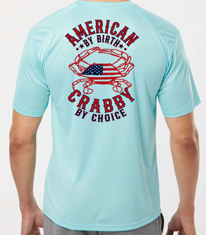 3X-Large Aqua Beachside HG American by Birth UPF Performance 