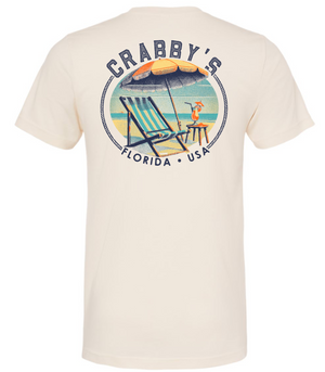 3X-Large Heather Natural Beachside HG Crabby's Crab Beach 