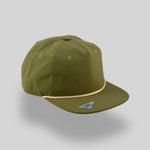 Big Fit Moss Green/Tan Blank Rope Hats BFNSS 