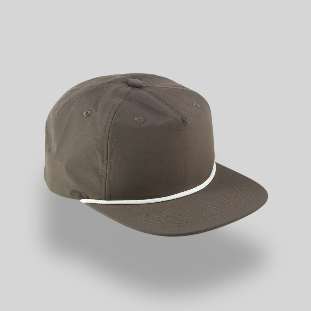 One Size Brown/White Blank Rope Hats NSS 