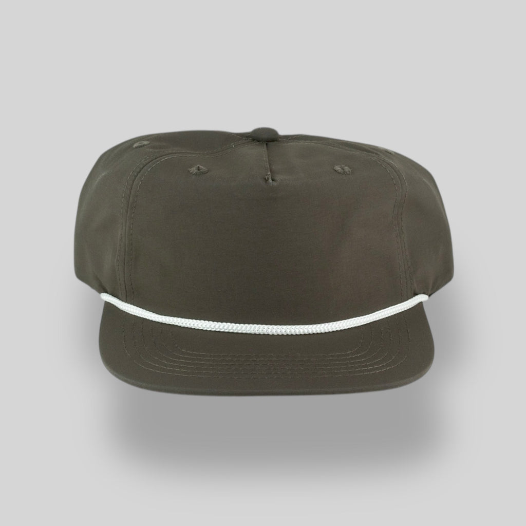 One Size Brown/White Blank Rope Hats NSS 