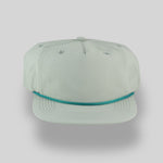 One Size Light Grey/Teal Blank Rope Hats NSS 