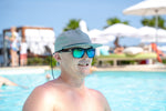 One Size Light Grey/Teal Blank Rope Hats NSS 