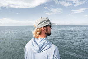 One Size Light Grey/Teal Blank Rope Hats NSS 