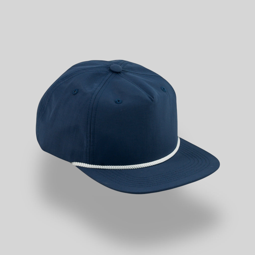 One Size Navy/White Blank Rope Hats NSS 