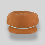 One Size Rust/Silver Blank Rope Hats NSS 