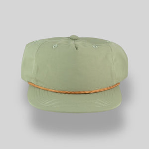 One Size Smoke Green/Copper Blank Rope Hats NSS 