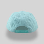 One Size Light Blue/Gold Blank Rope Hats NSSP 