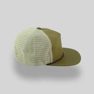 One Size Moss-Tan/Brown Blank Rope Hats NSSP 