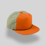 One Size Orange-Tan/Green Blank Rope Hats NSSP 