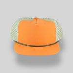 One Size Orange-Tan/Green Blank Rope Hats NSSP 