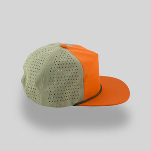 One Size Orange-Tan/Green Blank Rope Hats NSSP 