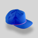 One Size Royal Blue/Pink Blank Rope Hats NSSP 